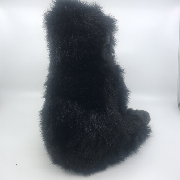 TY Beanie Classic Plush 14” George Black Gorilla Stuffed Animal Retired - Picture 6 of 9